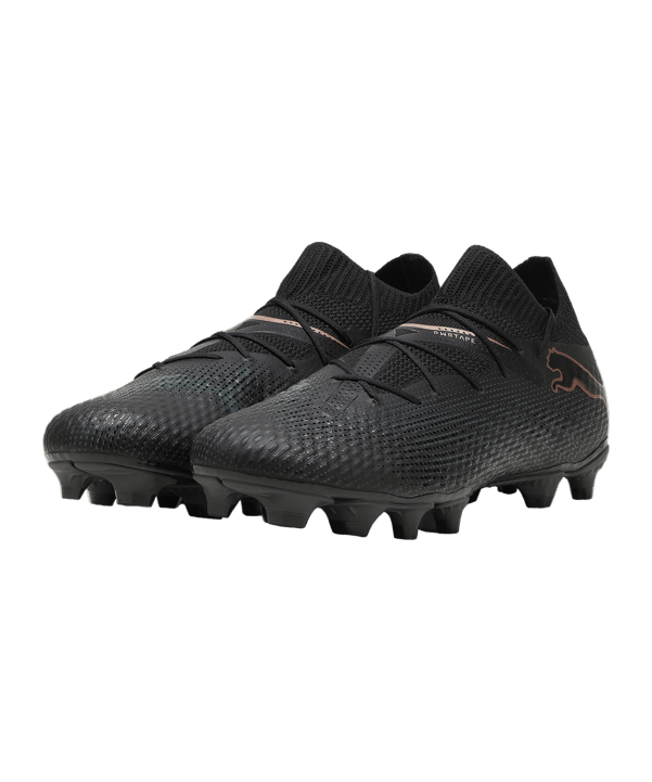 PUMA FUTURE 7 Pro FG/AG Eclipse Schwarz Bronze F02 - schwarz