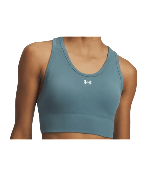Under Armour Vanish Seamless Mid Sport-BH Damen Blau F587 - blau