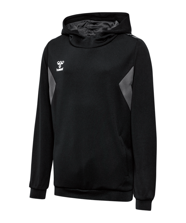 Hummel Authentic Pl Hoody Kids Schwarz F2001 - schwarz