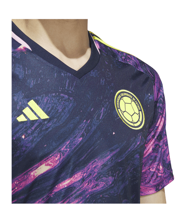 adidas Kolumbien Trikot Away Frauen WM 2023 Weiss - mehrfarbig