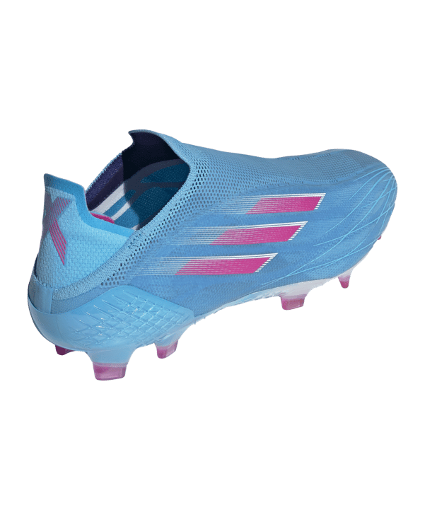 adidas X SPEEDFLOW+ FG Sapphire Edge Blau Pink Weiss - blau
