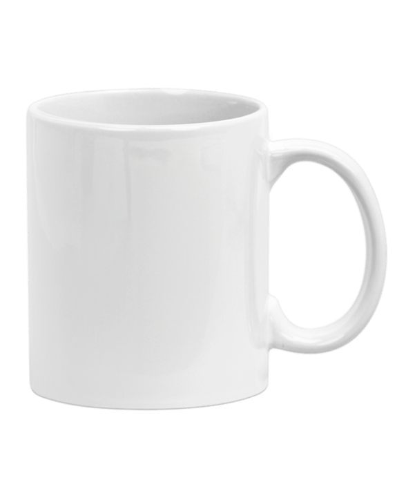Merch Mug Shiny 11oz White - weiss