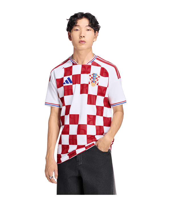 adidas Croazia Maglietta Home 2026 Bianco - bianco