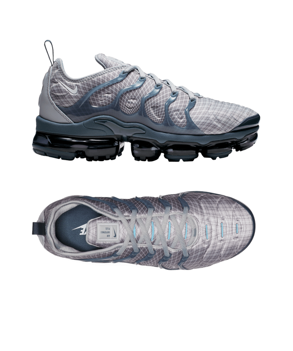 Nike Air VaporMax Plus Grau Weiss F019 - grau