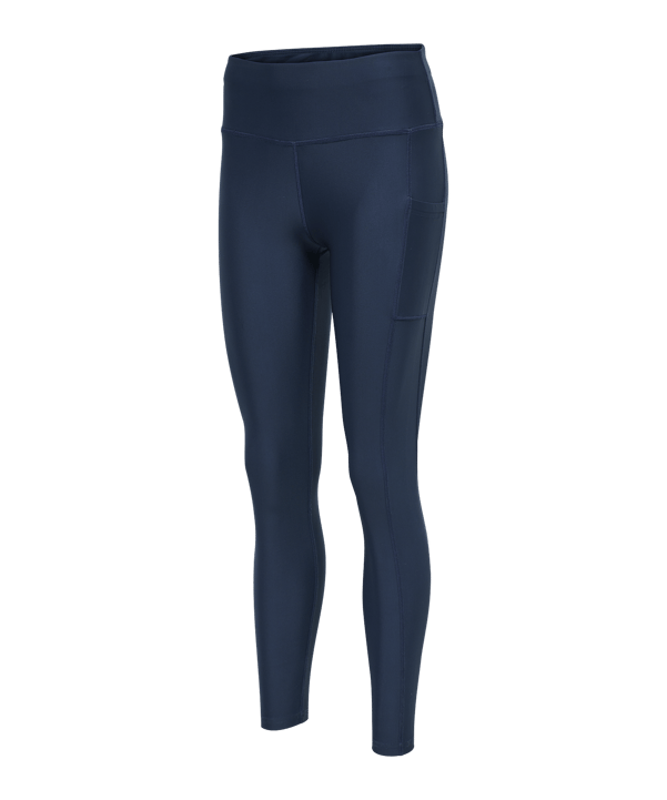 Hummel hmlTE Tola High Waist Leggings Damen F7954 - blau