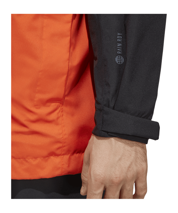 adidas Terrex Multi RAIN.RDY 2-Layer Rain Jacket Orange - orange