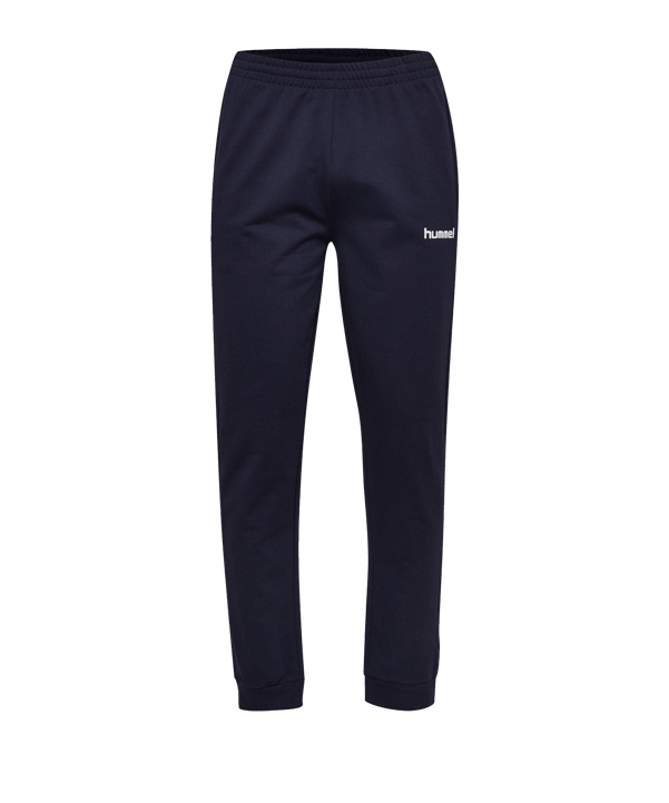 Hummel Cotton Pant Jogginghose Kids Blau F7026 - blau