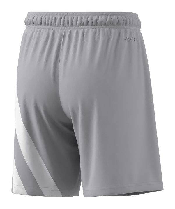 adidas Fortore 23 Short Kids Grau Weiss - grau