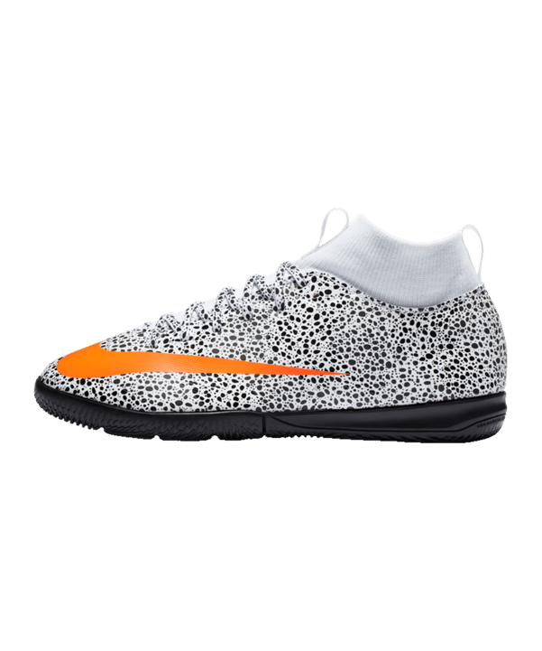 Nike Jr Mercurial Superfly VII Safari Academy CR7 IC Kids F180 - weiss