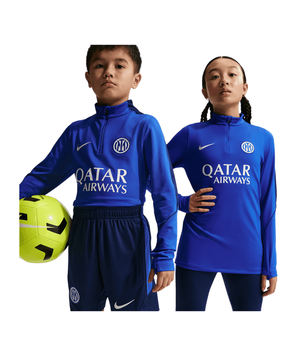 Nike FC Inter Strike Drilltop Kids Blu C439 - blu