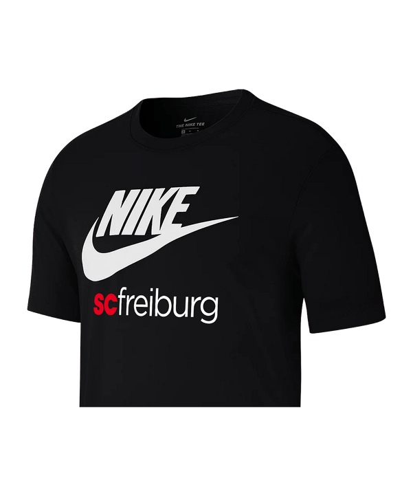 Nike SC Freiburg NSW Futura T-Shirt Damen Schwarz F010 - schwarz