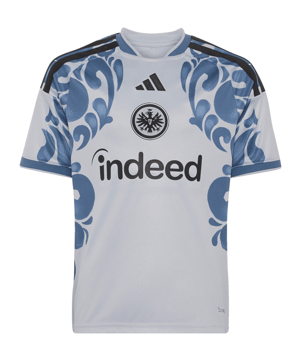 adidas Eintracht Frankfurt Maglietta 3rd 2026/2027 Bambini Grigio - grigio