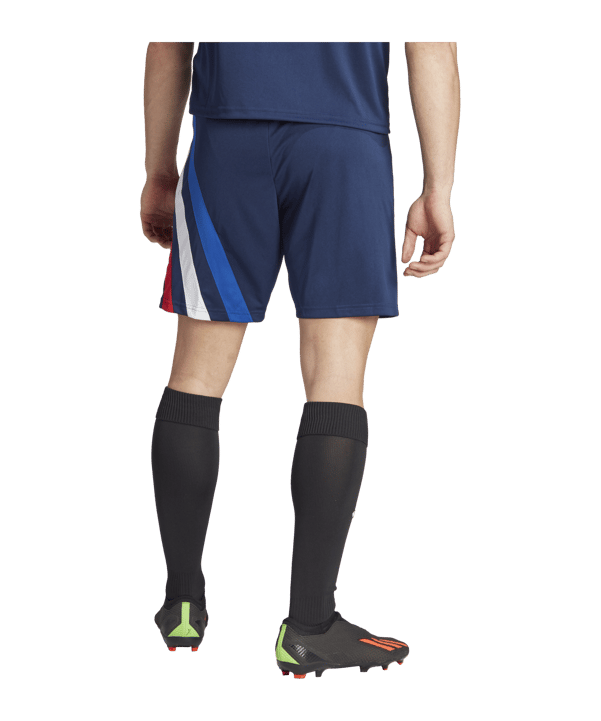 adidas Fortore 23 Short Blau Rot - blau