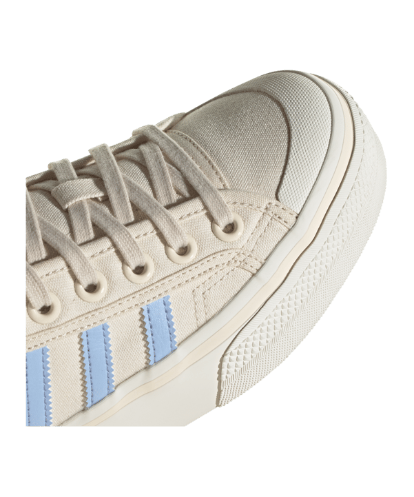 adidas Originals Nizza Platform Damen Beige - weiss