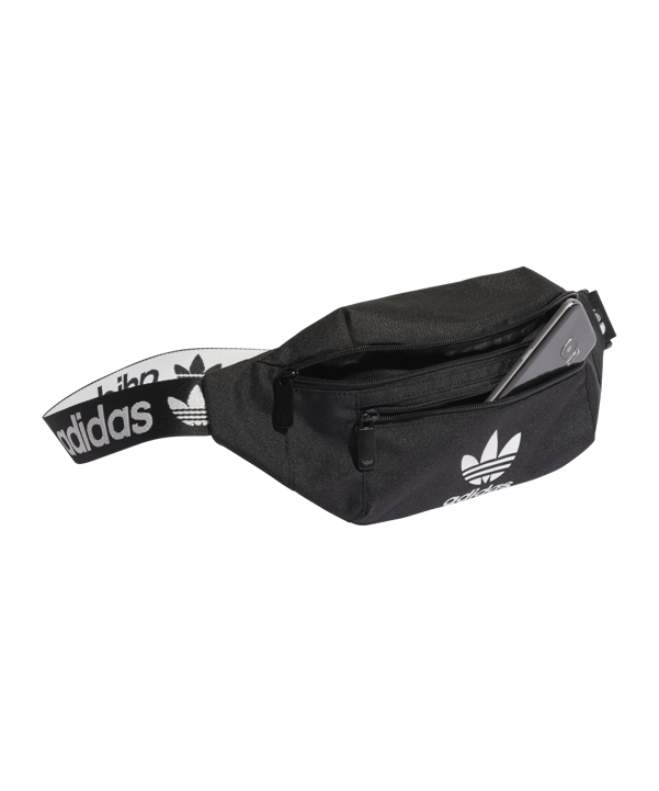adidas Originals Adicolor Hüfttasche Schwarz Weiss - schwarz