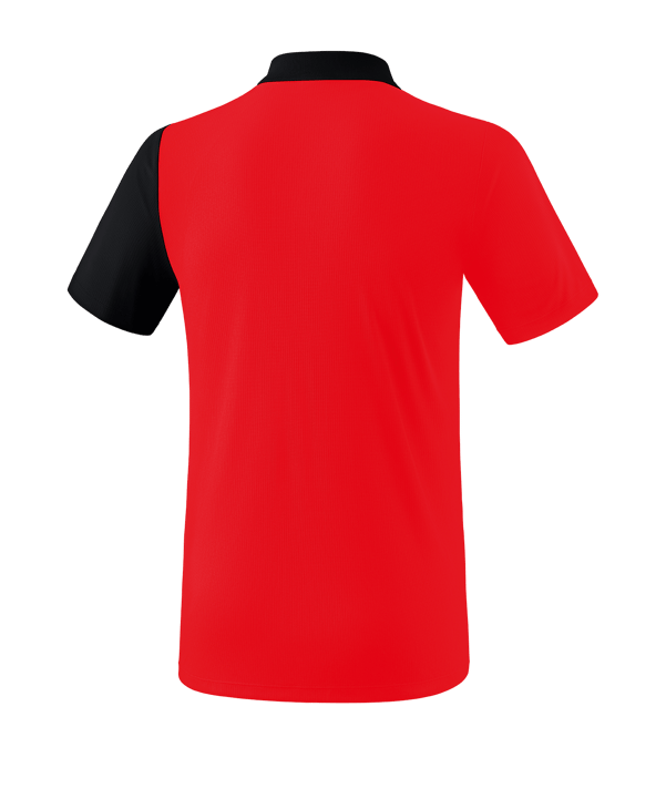 Erima 5-C Poloshirt Kids Rot Schwarz - rot