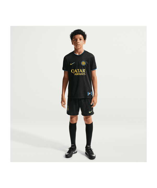 Nike FC Inter Prematch T-shirt 2026/2027 Bambini Nero C011 - nero