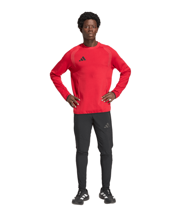 adidas Tiro Travel Sweatshirt Rot - rot
