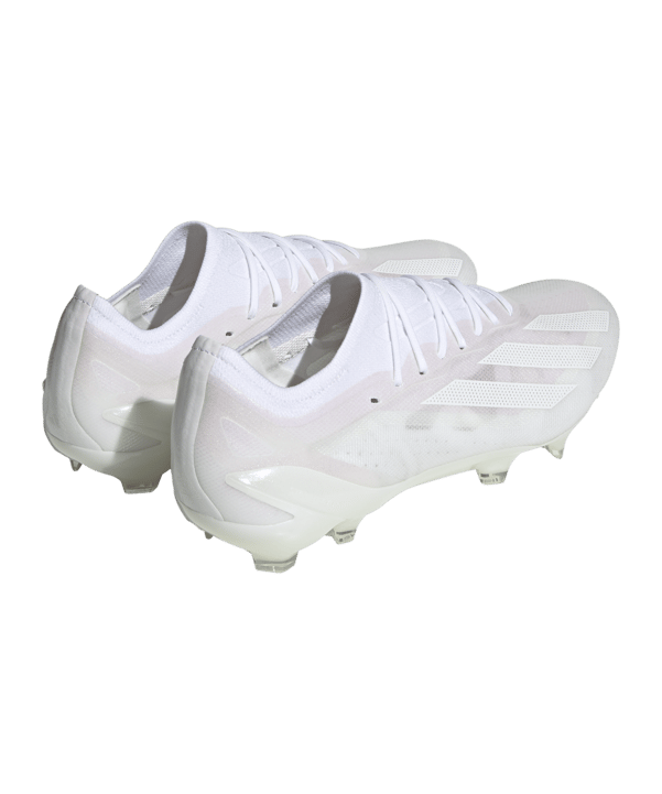 adidas X Crazyfast.1 FG Pearlized Weiss - weiss