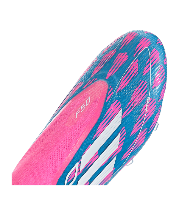 adidas F50 Elite LL FG Reemergenc Blau Weiss - blau