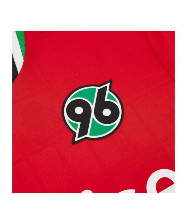 Macron Hannover 96 Authentic Maglietta Home 2026/2027 Rosso - rosso