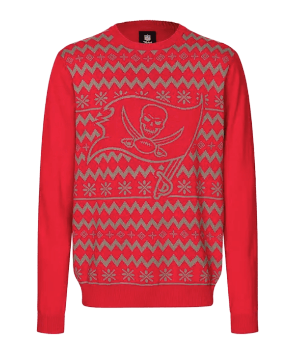 Foco NFL TBB Ugly Christmas Sweatshirt Schwarz - schwarz