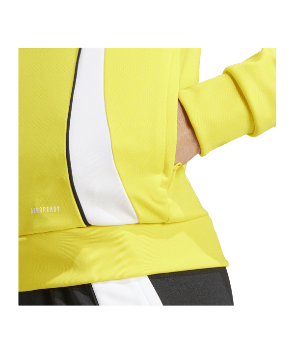 adidas Tiro 24 Trainingsjacke Damen Gelb Weiss - gelb