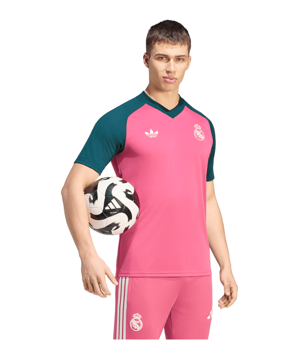 adidas Real Madrid Pre-Match Maglietta 2026/2027 Rosa - rosa