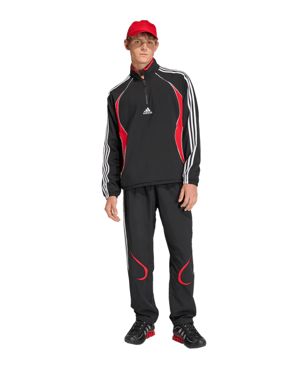 adidas Originals Teamgeist Zip Top Schwarz - schwarz