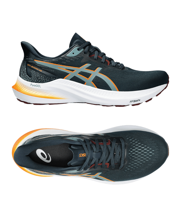 Asics GT-2000 12 Blau Scharz F401 - blau