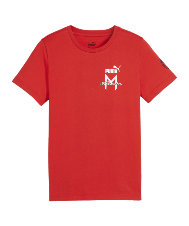 PUMA AC Mailand ftblICONS T-Shirt Kids Rot F10 - rot