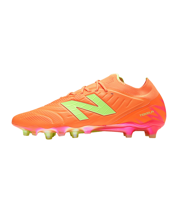 New Balance Tekela Elite Low Laced v5 FG Solar Flare Orange - orange