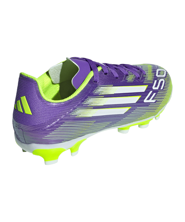 adidas F50 League MG Radiant Blaze Kids Lila - lila