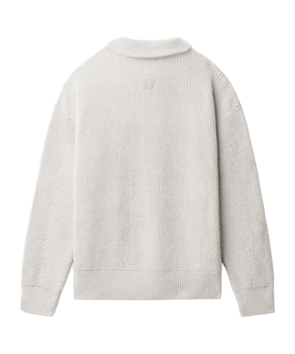 Burocs Half-Zip Sweatshirt Beige - beige