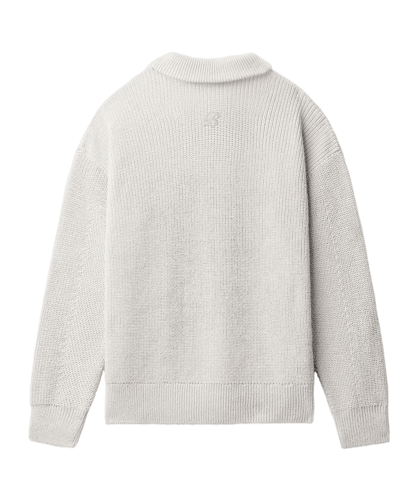Burocs Half-Zip felpa crema - beige