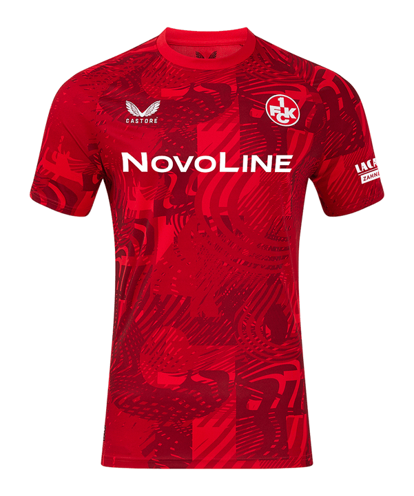 Castore 1. FC Kaiserslautern Trikot Home 2024/2025 Rot F070 - rot