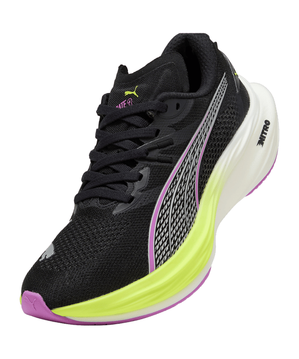 PUMA Deviate NITRO 3 Laufschuh Damen Schwarz F13 - schwarz