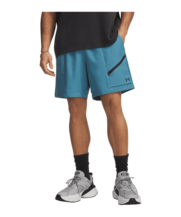 Under Armour Unstoppable Woven Short Blau F466 - blau