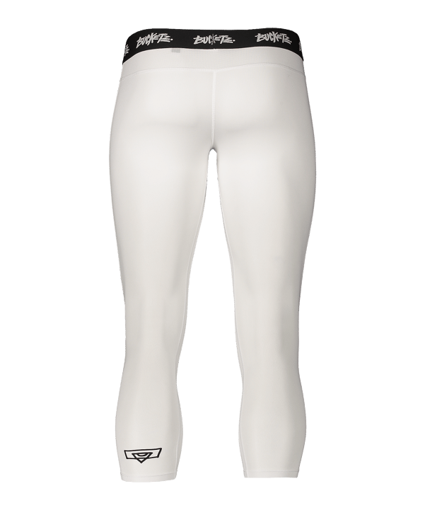 Bucketz 3/4 Compression Tight Weiß - weiss