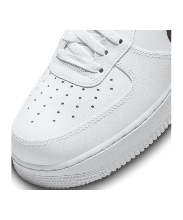 Nike Air Force 1 '07 Weiss Grau Schwarz F100 - weiss