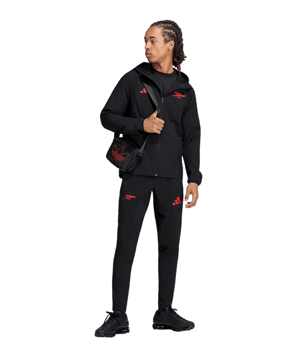adidas FC Arsenal Londres Tiro Travel Coupe-vent Noir - noir