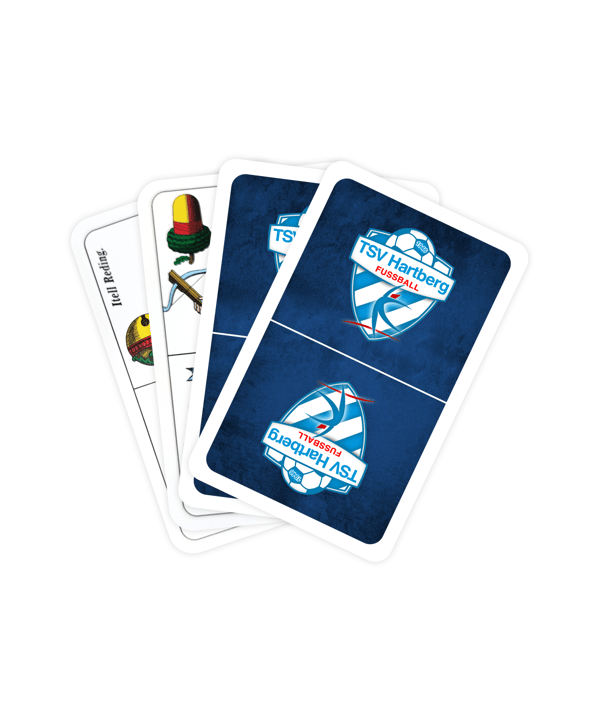 TSV Hartberg Spielkarten 36 Karten - weiss