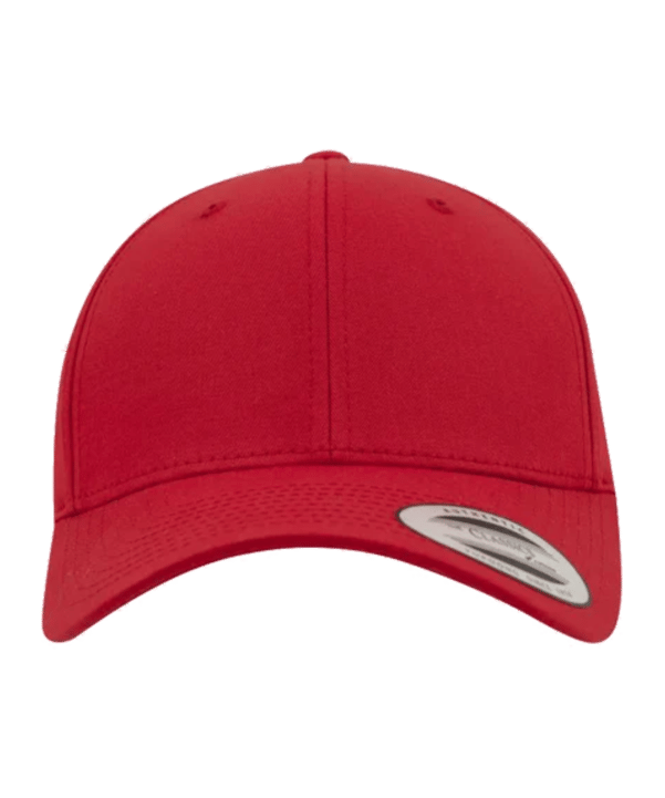 Merch Curved Classic Snapback Cap Red - rot