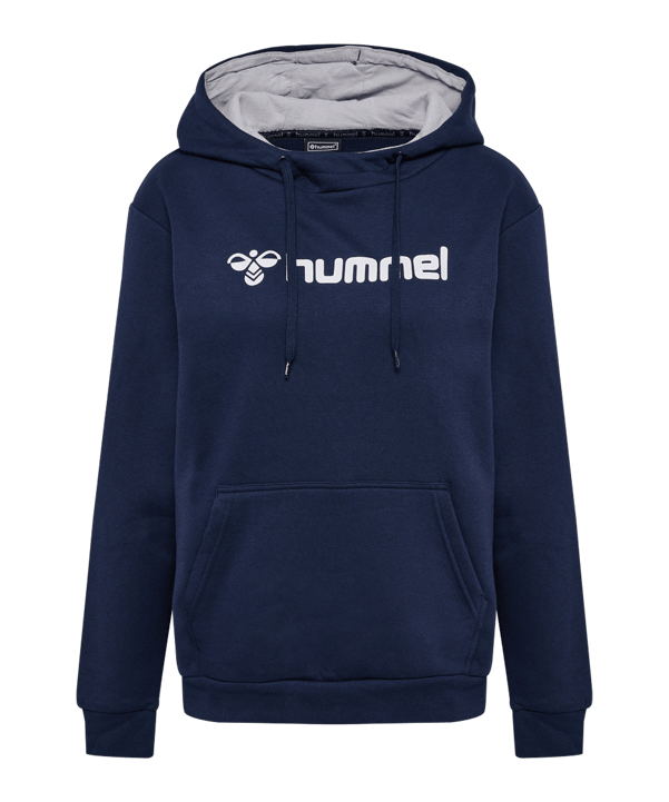 Hummel Mover Cotton Hoody Damen Blau F7026 - blau