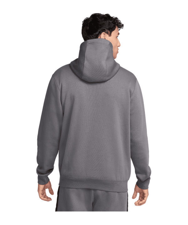 Nike Fleece Kapuzenjacke Grau F068 - grau