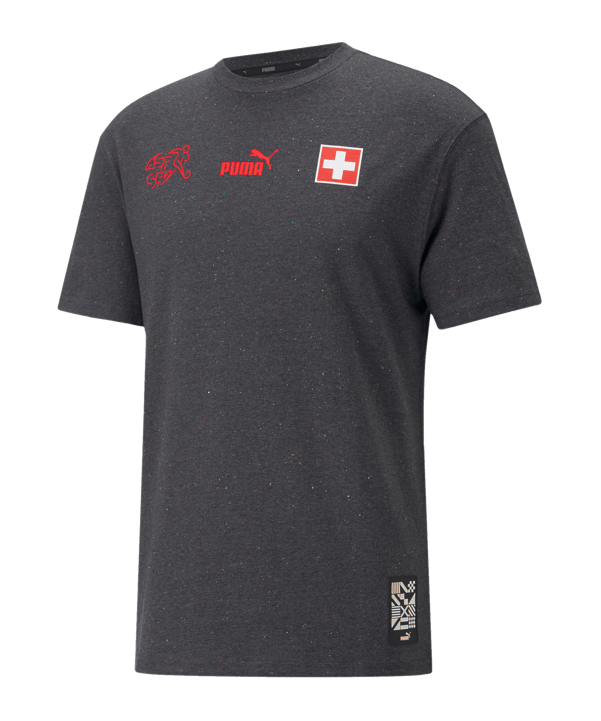 PUMA Schweiz ftblCulture T-Shirt Grau F04 - grau
