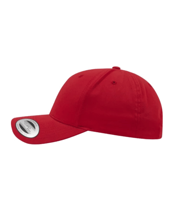 Merch Curved Classic Snapback Cap Red - rot