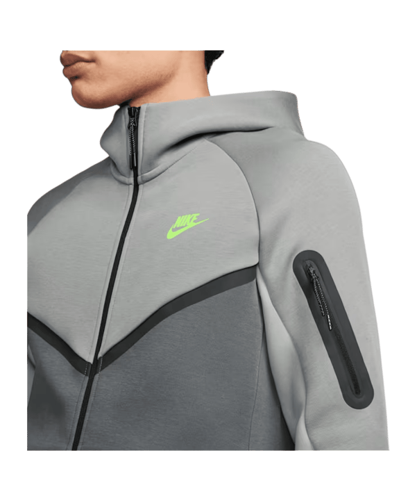 Nike Tech Fleece Jas Grijs K077 - grijs