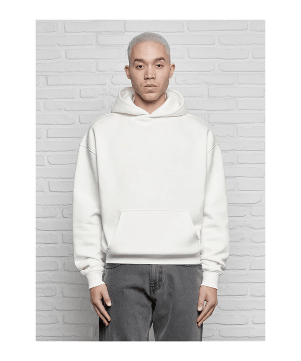Burocs Basic Oversized Hoody Weiß - weiss