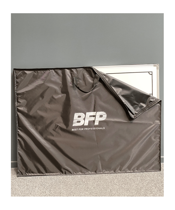 BFP Taktikboard 60x90cm | Fußball Taktiktafel inkl. Tasche und Magnete - weiss